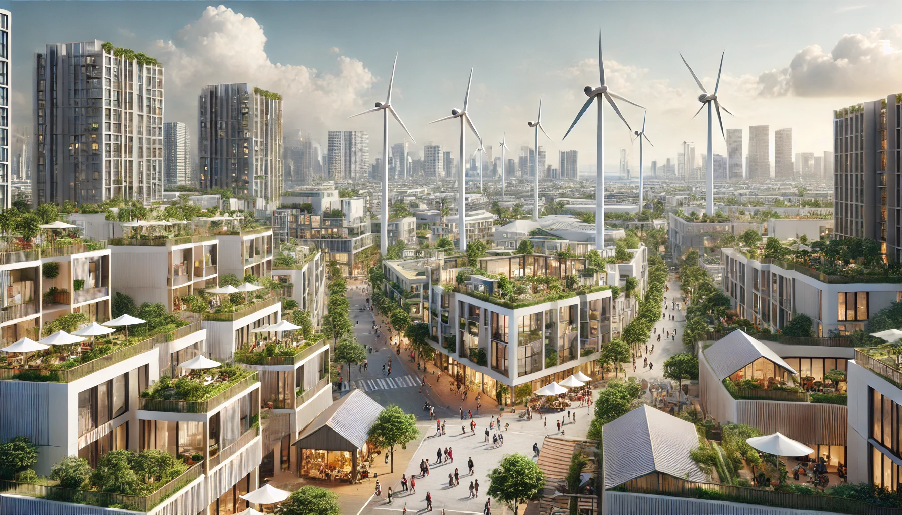 Urban wind power projects